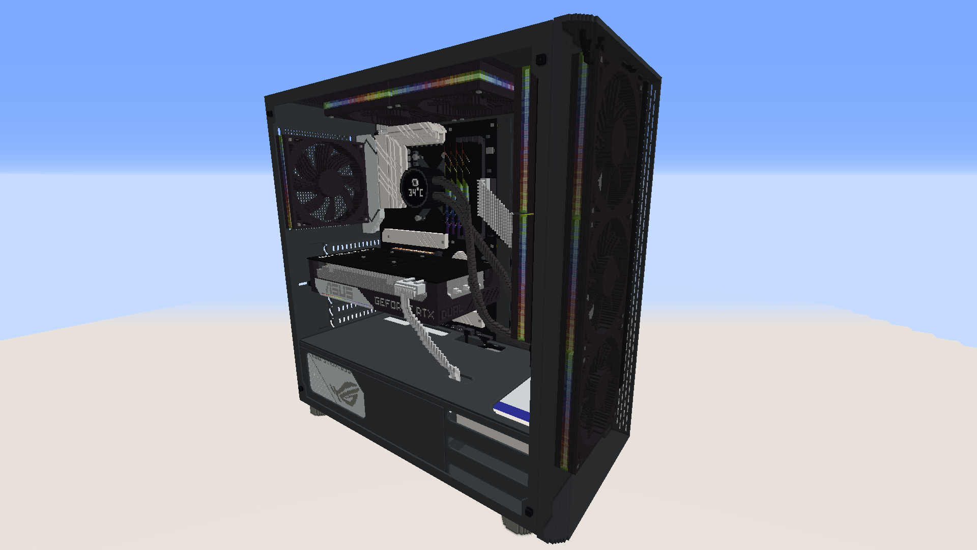 O jogador que demorou 45 horas pra construir um computador no Minecraft ...