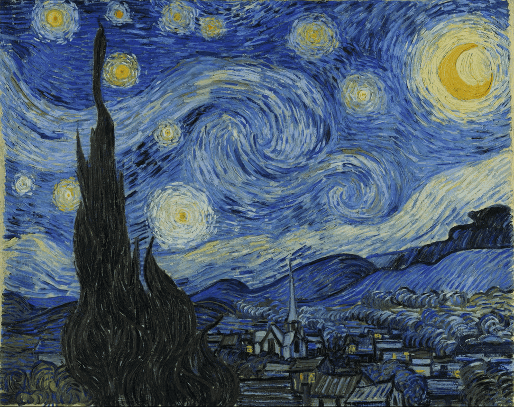 Estudo aponta que Vincent van Gogh retratou céu real em 'A Noite Estrelada'