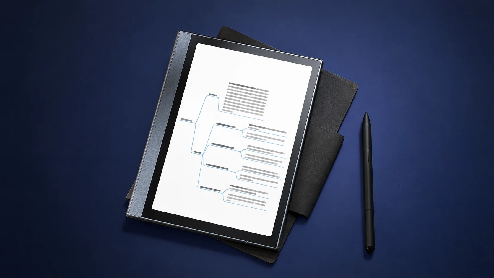 Novo e-reader chinês aposta em tela colorida, 4G e IA para rivalizar com Kindle Scribe