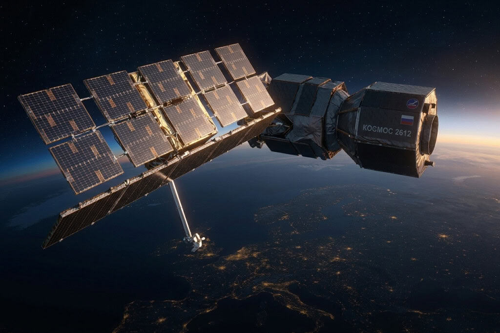 Satélite militar russo realiza aproximação extrema de equipamento espacial dos EUA